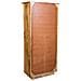 Scaffale In Legno E Metallo Marrone 70x35x160h - Foto miniatura 4