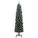 Albero di Natale artificiale con 300 LED Verde 240 cm - Foto miniatura 4