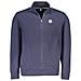 FELPA BLU CON ZIP PER UOMO - Colore: Blu, Taglia: M - Foto miniatura 1