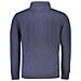 FELPA BLU CON ZIP PER UOMO - Colore: Blu, Taglia: M - Foto miniatura 2