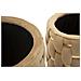 Set Di 2 Pouf Vkh873-beige-poliestere-37x37x42 Cm - Foto miniatura 7