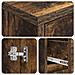 Mobile da Bagno Rovere Fumo 30 x 33 x 190 cm - Foto miniatura 5