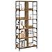 Libreria Rovere artigianale 78,5 x 33 x 188,5 cm metallo PB - Foto miniatura 2