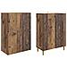 Set di armadi 2 pcs Legno antico 66 x 34,5 x 90 cm - Foto miniatura 3