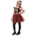 Costume Miss Scheletro Taglia 5-6 anni - Foto miniatura 1