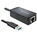 62121, USB3.0-A, RJ45, Maschio / femmina, Nero, Windows XP / XP-64 / Vista / Vista-64/7/7-64, Mac Lion 10.7, 10, 100, 1000 Mbit / s - Foto miniatura 2