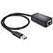 62121, USB3.0-A, RJ45, Maschio / femmina, Nero, Windows XP / XP-64 / Vista / Vista-64/7/7-64, Mac Lion 10.7, 10, 100, 1000 Mbit / s - Foto miniatura 3