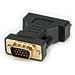 DVI-VGA Adapter VGA DVI-I Nero cavo di interfaccia e adattatore - Foto miniatura 1