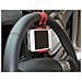 Supporto Telefono Cellulare Smartphone Universale Da Auto Aggancio Al Volante - Foto miniatura 1