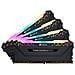 Memoria Dimm Vengeance RGB Pro 32 GB (4x8 GB) DDR4 3200 MHz CL16 Colore Nero - Foto miniatura 1