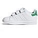 Stan Smith Cfipantofole Unisex Bambinibianco (ftwbla / Verde 000) 19 Us - Foto miniatura 6