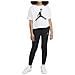 Leggings Da Ragazza Jumpman Core Nero Taglia M (137-147 Cm) Codice 45a438-023 - Foto miniatura 5