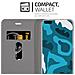 Custodia Compatibile Con Huawei P40 Pro + In Grigio Chiaro Marrone - Coperchio Protettiva Con Chiusura Magnetica, Funzione Stand E Tasca Per Le Carte - Foto miniatura 4