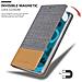 Custodia Compatibile Con Huawei P40 Pro + In Grigio Chiaro Marrone - Coperchio Protettiva Con Chiusura Magnetica, Funzione Stand E Tasca Per Le Carte - Foto miniatura 7