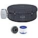Spa Gonfiabile - 4 Posti - 180 X 66 Cm - Wifi - Lay-z-spa Havana Airjet - 60035 - Foto miniatura 5