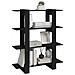 Libreria / divisorio Nero 100x30x123,5 Cm - Foto miniatura 3