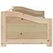 Divano Letto A 3 Posti In Legno Massello Di Pino 90x200cm - Foto miniatura 7