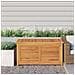 Contenitore Giardino Con Borsa 114x50x58cm Legno Massello Teak - Foto miniatura 1
