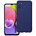 Custodia Tpu Silicone Cover Soft-case Per Samsung Galaxy A03s A037 Blu - Foto miniatura 1