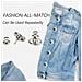 Bottoni Jeans Staccabili, Confezione Da 10 Silver  Bottone Dalla Vestibilità Perfetta - Foto miniatura 6