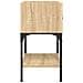 Comodino Rovere Sonoma 40,5x31x60 Cm In Legno Multistrato - Foto miniatura 6