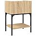Comodino Rovere Sonoma 40,5x31x60 Cm In Legno Multistrato - Foto miniatura 7