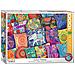 6000-5470 Cuscini Indiani Puzzle Da 1000 Pezzi - Foto miniatura 1