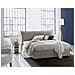 Letto Matrimoniale Clodovea, Letto Contenitore Sfoderabile Con Testiera E Giroletto Contenitore Imbottiti, 100% Made In Italy, Con Materasso 160x190 Cm Incluso, Grigio - Foto miniatura 1