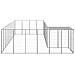 Gabbia Per Cani Argento 19,36 M In Acciaio - Foto miniatura 3