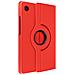 Custodia Folio Per Samsung Galaxy Tab A9 E Tab A11 Con Supporto Rotante Rosso - Foto miniatura 1
