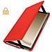 Custodia Folio Per Samsung Galaxy Tab A9 E Tab A11 Con Supporto Rotante Rosso - Foto miniatura 3