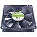 Dissipatore d'Aria per Pc ICOOL-12-8025Z con 2000 Giri /min Colore Nero - Foto miniatura 3
