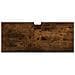 Mobile Lavabo Bagno Rovere Fumo 60x30x60 Cm Legno Multistrato - Foto miniatura 4