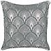Set Di 2 Cuscini Hoya Cotone 45 X 45 Cm Grigio Trama Geometrica - Foto miniatura 2