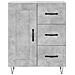 Credenza Grigio Cemento 69,5x34x180 Cm In Legno Multistrato - Foto miniatura 7