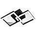 Plafoniera Bard A Led Moderna 21w Nero 3394-28-101 - Foto miniatura 1