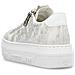 Leisure Trainers White Sneakers Sintetico E Tessile Scarpe Donna Bianco Eu 41, M1953-60 - Foto miniatura 3