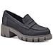 Dark Grey Classic Closed Loafers Mocassino Pelle Scarpe Donna Grigio Eu 40, 1-24439-41 219 - Foto miniatura 1