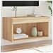 Mobile Porta TV con Luci LED Rovere Sonoma 60x30x30 cm - Foto miniatura 9
