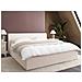 Letto Contenitore Bouclé Orbey 180 X 200 Cm Bianco Sporco - Foto miniatura 1