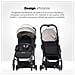 S1 Plus Passeggino - Carico fino a 22 kg - Leggero, regolabile e maneggevole - Passeggino Premium con tecnologia pieghevole con una sola mano - White Sand - Foto miniatura 4