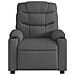 Poltrona Elettrica Reclinabile Grigio Scuro in Tessuto - Foto miniatura 9