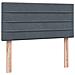 Giroletto a Molle con Materasso Grigio Scuro 80x210 cm Velluto - Foto miniatura 8