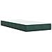 Giroletto a Molle con Materasso Verde Scuro 100x200 cm Velluto - Foto miniatura 7