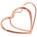 Set Di 20 Porta Biglietti Da Visita A Forma Di Cuore Per Promemoria, Foto E Segnaposto Pinkgold - Foto miniatura 3