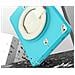 Custodia Per Ipad 8/9 10,2” Con Supporto E Tracolla Turchese - Foto miniatura 4