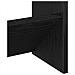 Armadio per scarpe  Nero Rovere 80x18x90 cm in legno ingegnerizzato - Foto miniatura 8
