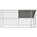 Gabbia per polli Argento 400 x 200 x 198.5 cm Acciaio zincato - Foto miniatura 3