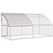 Gabbia per polli Argento 400 x 200 x 198.5 cm Acciaio zincato - Foto miniatura 5