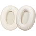 Cuscinetti Auricolari Di Ricambio In Pelle Proteica Compatibili Con Cuffie Edifier W800bt Free - Set Di 2 White - Foto miniatura 3